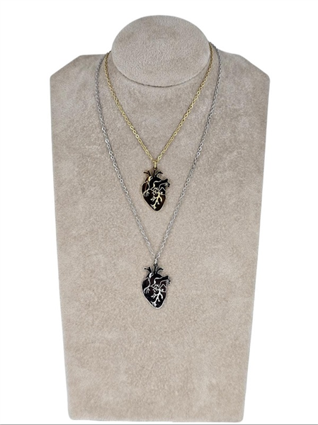 COLLANA CUORE ANATOMICO