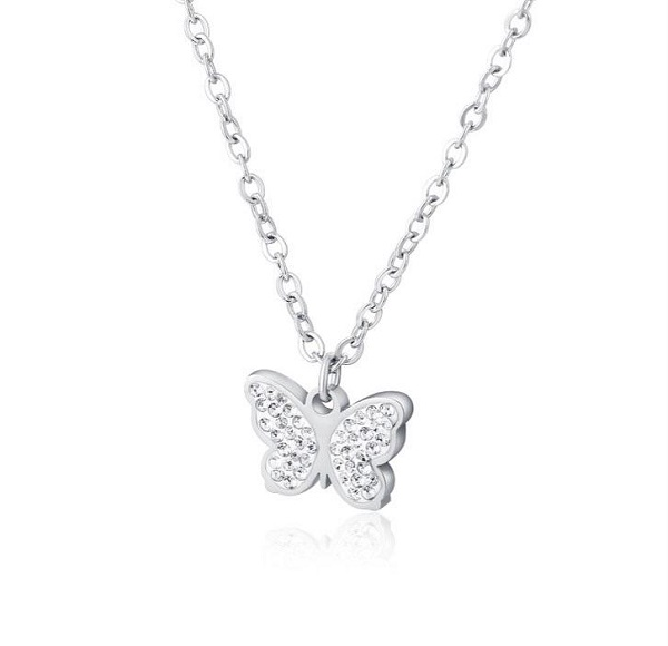 COLLANA FARFALLA CRISTALLI