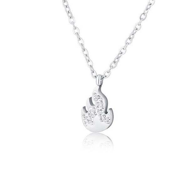 COLLANA FIAMMA CRISTALLI