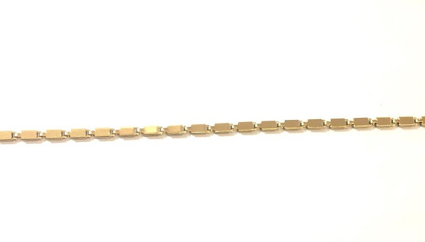 BRACCIALE PIATTO DORATO