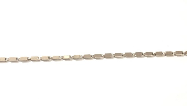 BRACCIALE PIATTO ARGENTATO