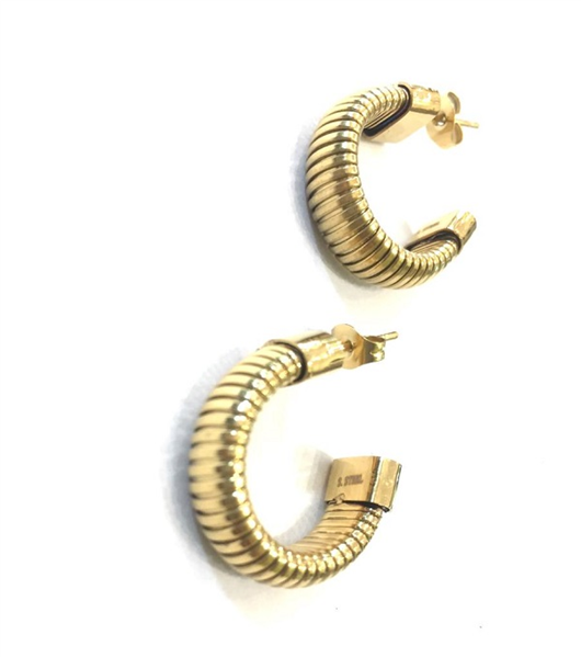 MEZZI CERCHI RIGATI ORO