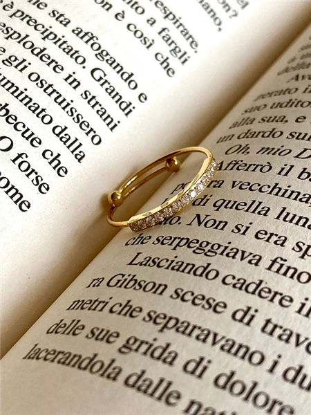 ANELLO MEZZO FILO ORO