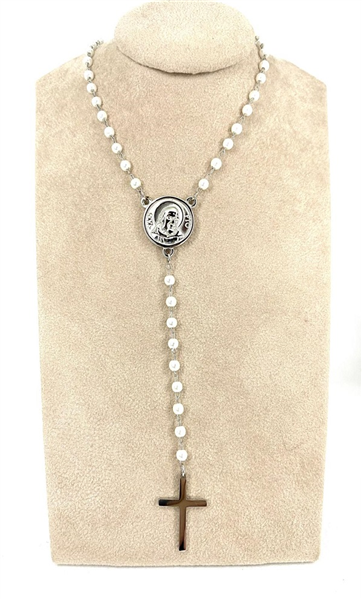 COLLANA ROSARIO PERLE