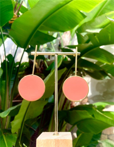 ORECCHINI CORAL FLAT