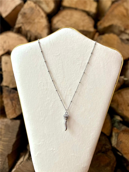 COLLANA CORONA E CORNO