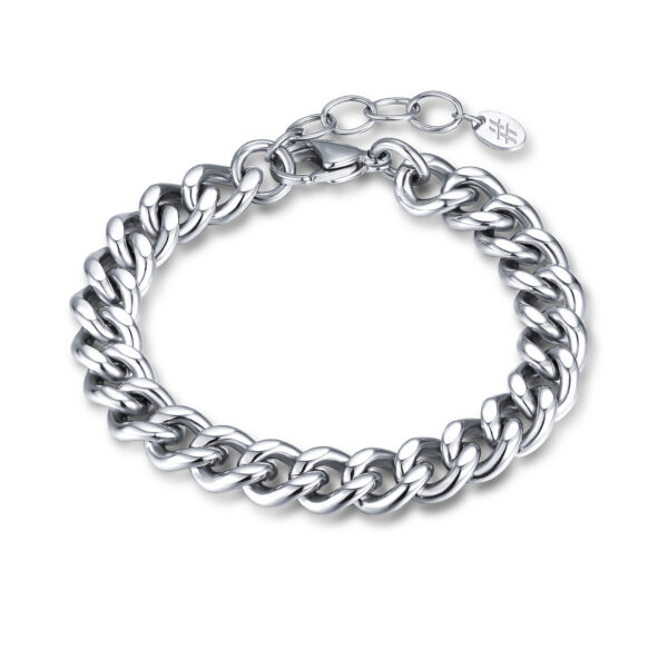 BRACCIALE GRUMETTA PIATTA DONNA 8MM