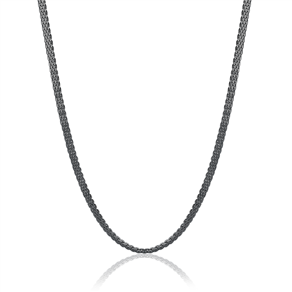 COLLANA MESH NERA