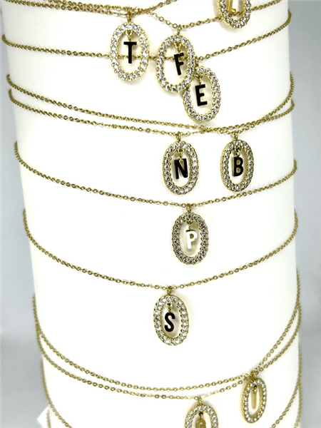 COLLANA CON INIZIALE