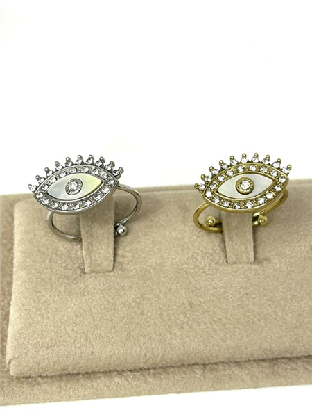 ANELLO OCCHIO MADREPERLA