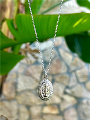 COLLANA SANTA SUBITO ZIRCONI
