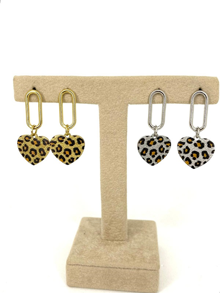 ORECCHINI LITTLE LEOPARD