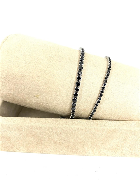 BRACCIALE TENNIS BLACK