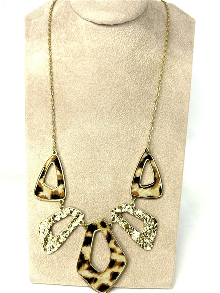 COLLANA LEOPARD PRINT