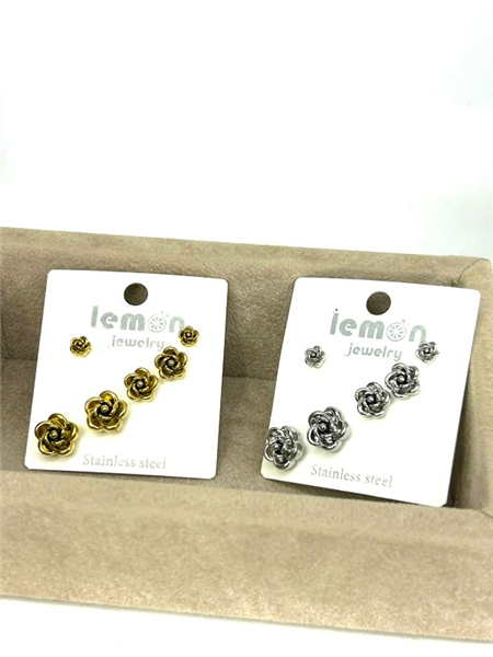 SET ORECCHINI ROSES