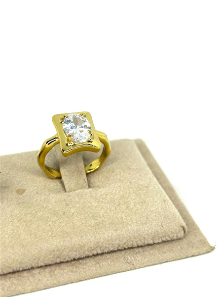 ANELLO SQUARE STRASS