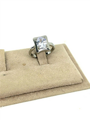 ANELLO SQUARE STRASS