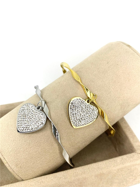 BRACCIALE RIGIDO CUORE