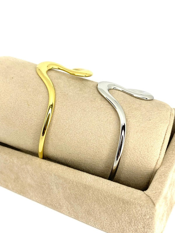 Bracciale Rigido Onda