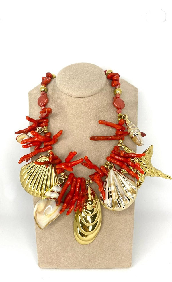 Collana Chunky Coral
