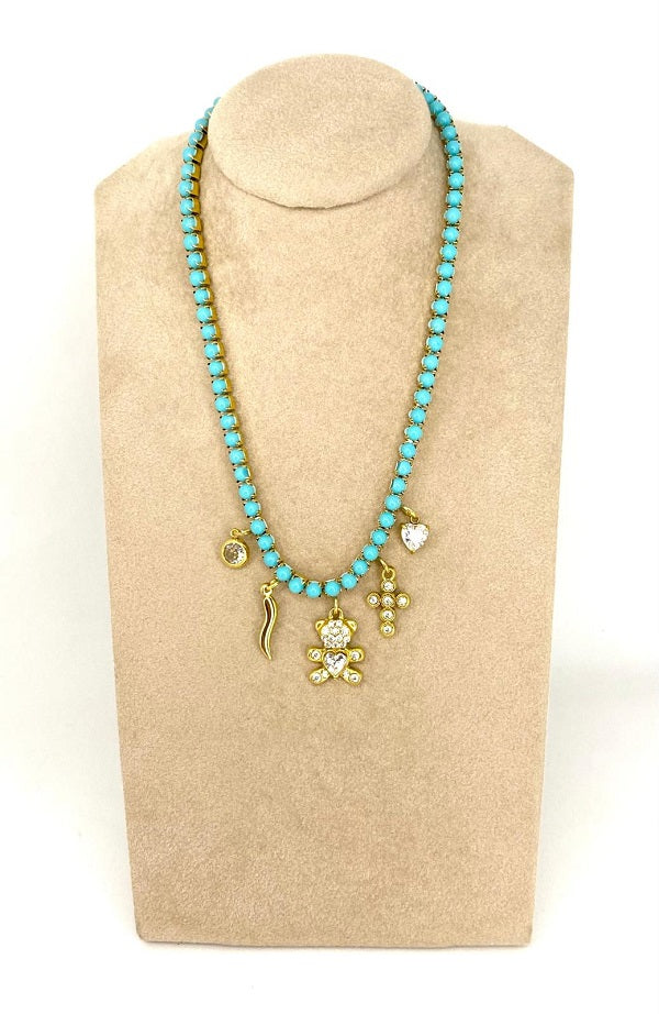 Collana Tennis Teddy