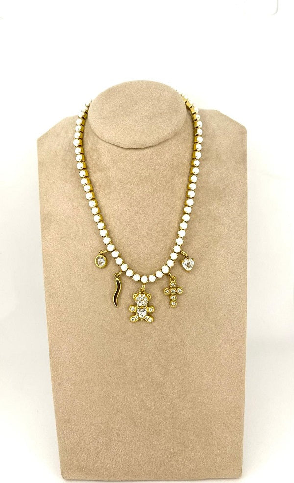 Collana Tennis Teddy