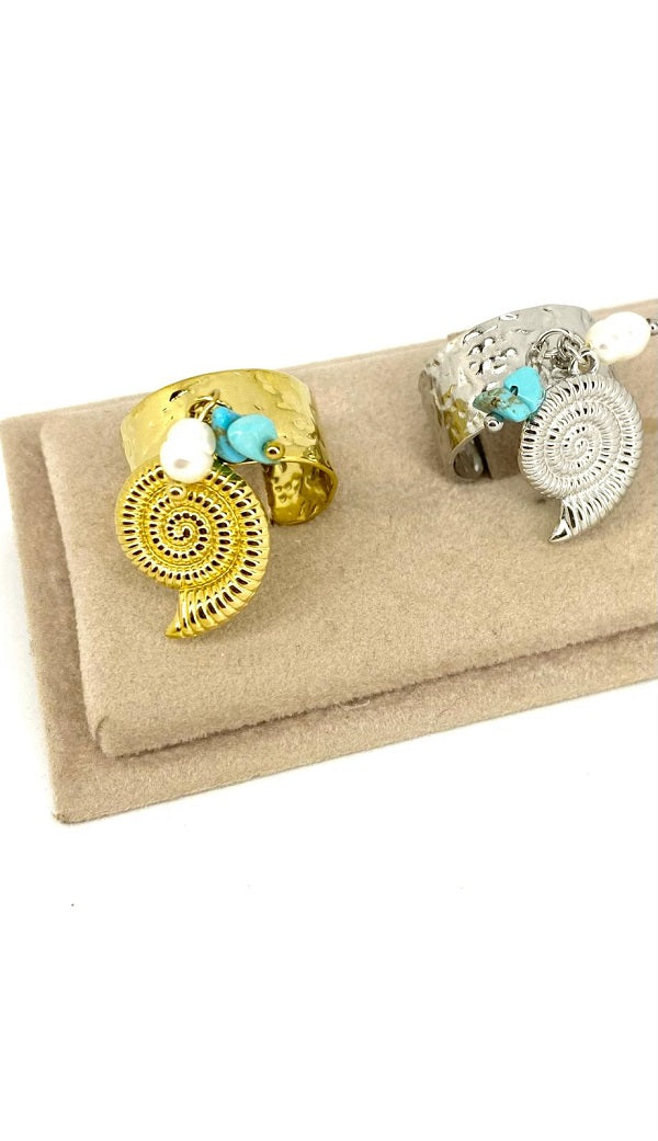 Anello Conchiglina