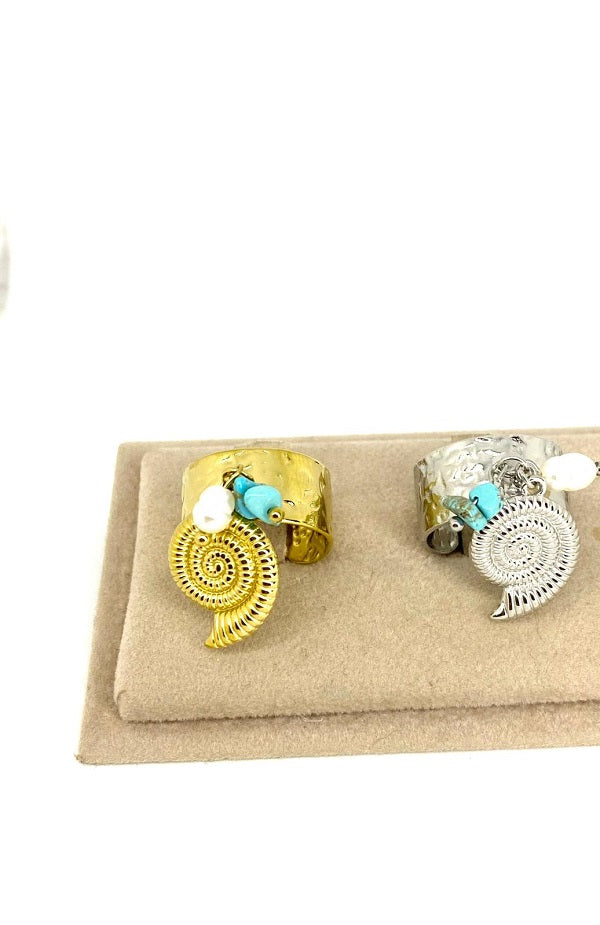 Anello Conchiglina