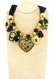 COLLANA LACE HEART