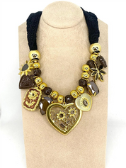 COLLANA LACE HEART
