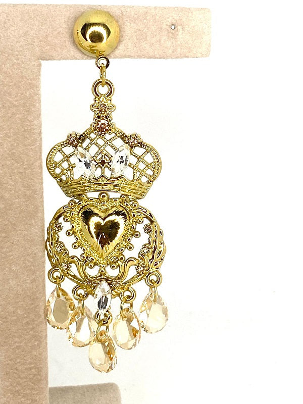 Orecchini Crown