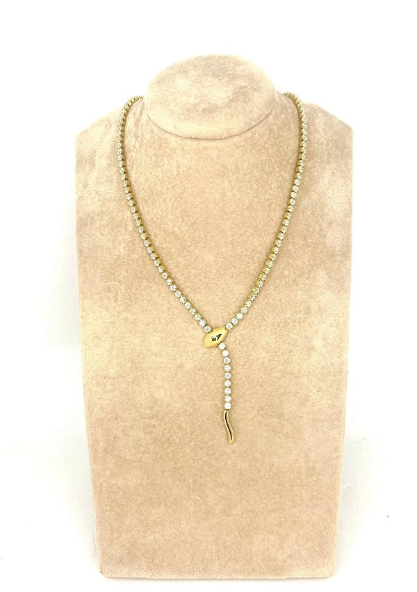 Collana Medusa Tennis