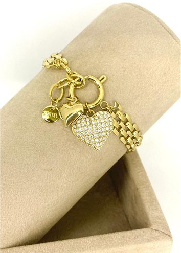BRACCIALE CHAIN HEART