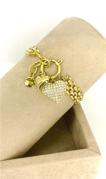 BRACCIALE CHAIN HEART