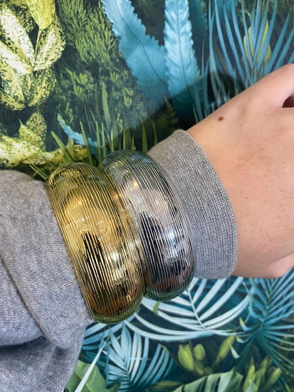 Bracciale Rigido Rigato