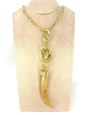 Collana Corno E Cuore