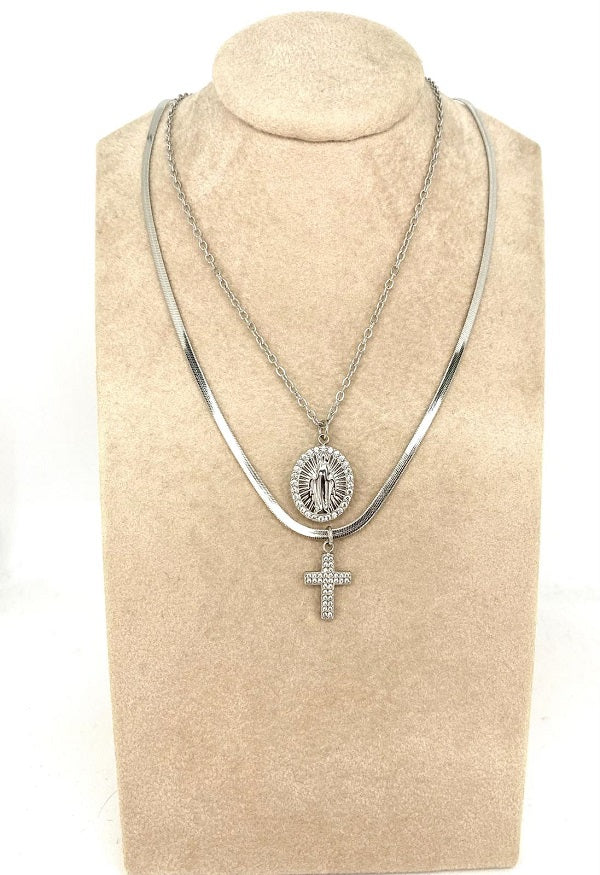 Collana Doppio Filo Saint