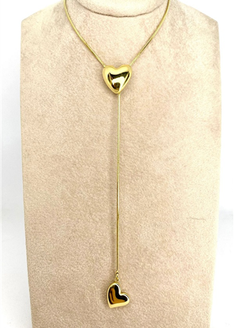 COLLANA SNAKE CUORE