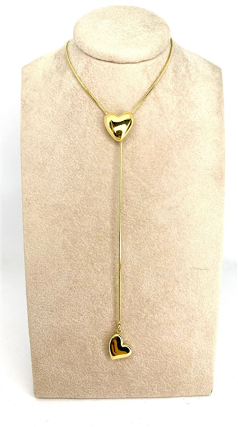 COLLANA SNAKE CUORE
