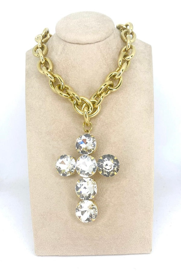 Collana Big Croce