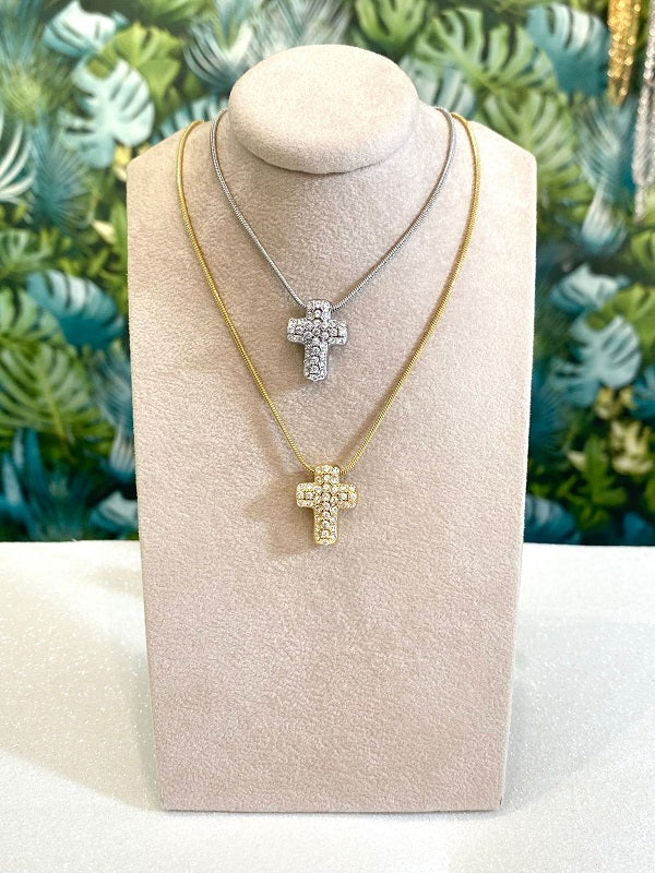Collana Croce Bombè