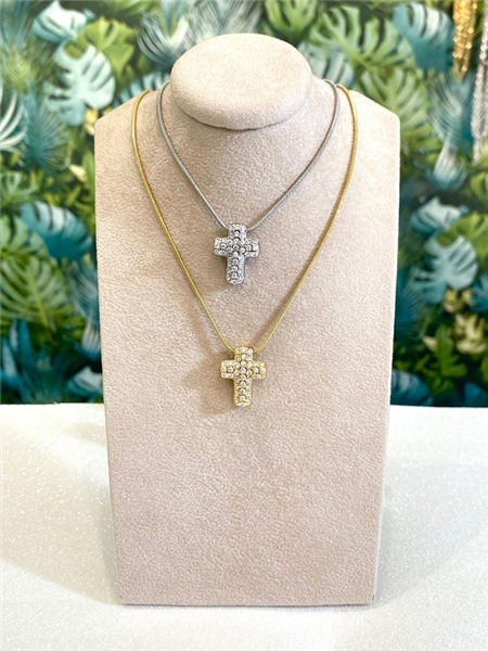 COLLANA CROCE BOMBÈ