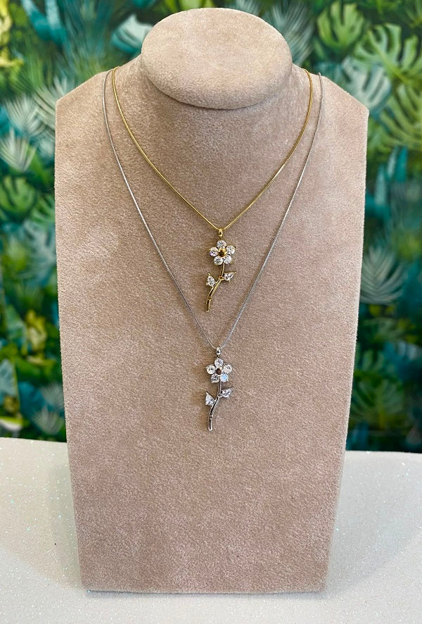 Collana Snake Fiore