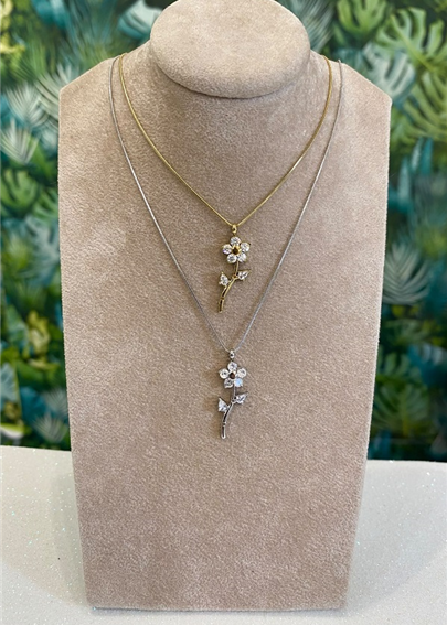 COLLANA SNAKE FIORE