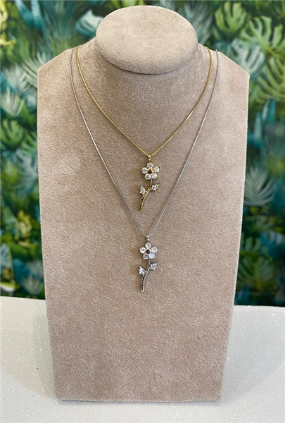 COLLANA SNAKE FIORE