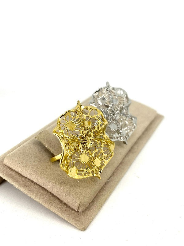 Anello Maxi Flower