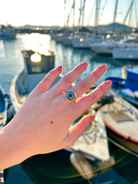 ANELLO CON OCCHIO ORO