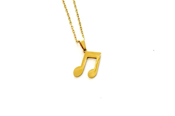 COLLANA MUSIC LOVER ORO
