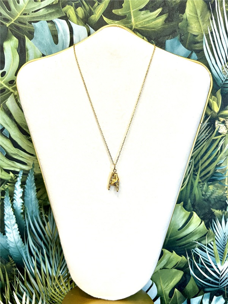 COLLANA SCARAMANTICA ORO