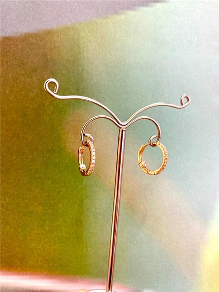 CERCHIETTI ZIRCONATO ORO